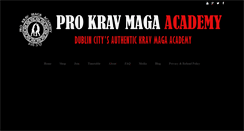 Desktop Screenshot of krav.ie