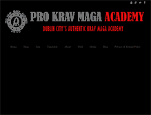 Tablet Screenshot of krav.ie